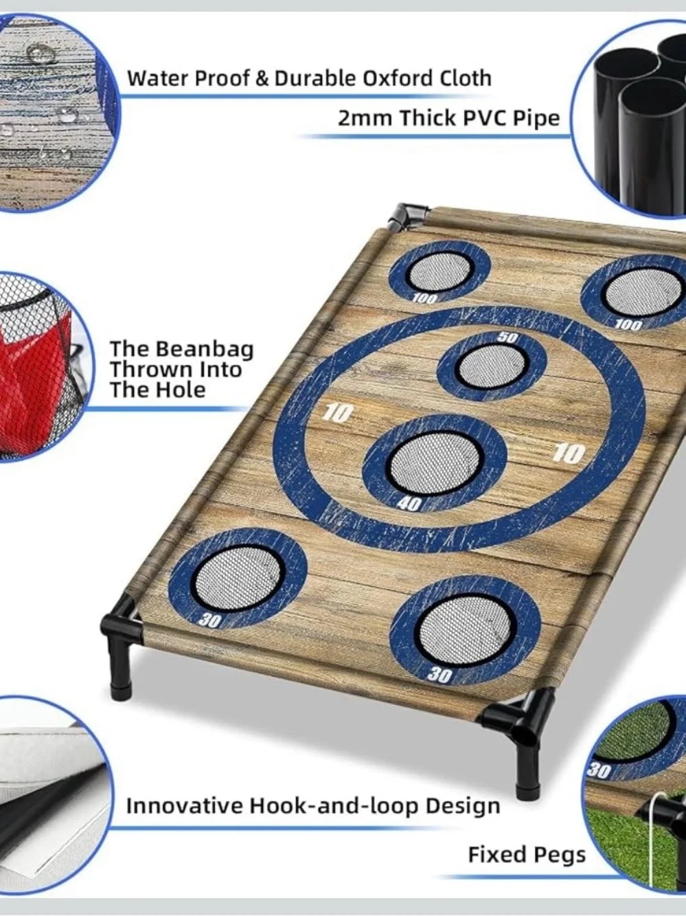 Cornhole Board Set Corn Hole Game